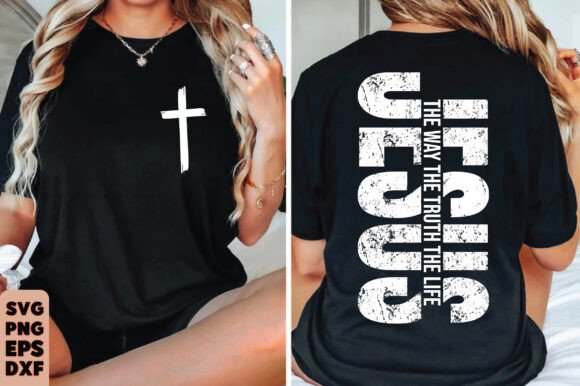 Jesus Black Tshirt