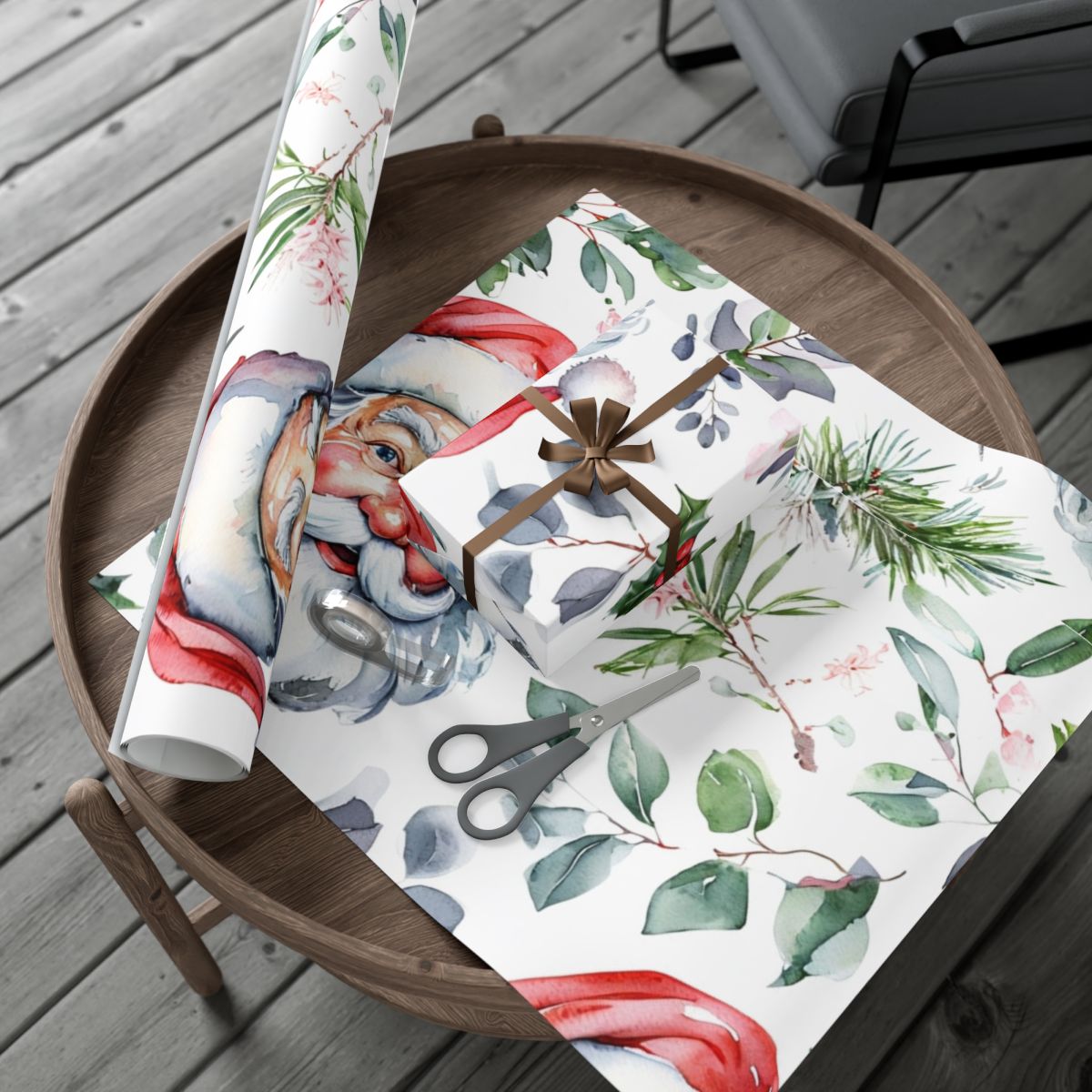 Santa Wrapping Paper