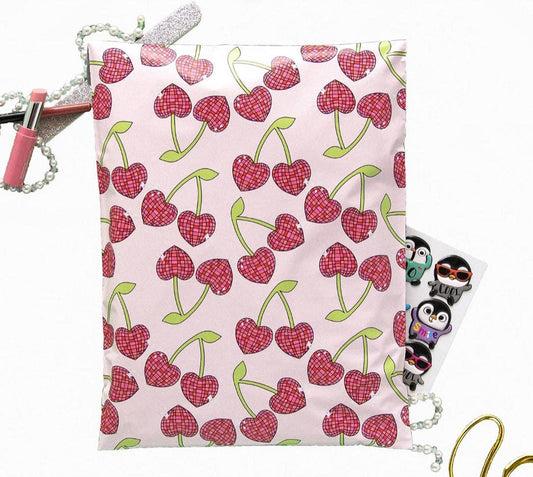 10x13 Cherry Poly Mailers