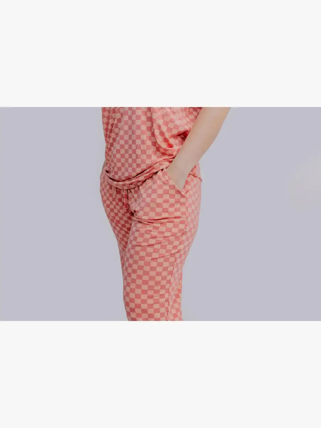 Cloud Modal Pajamas PANTS ONLY: Checkered