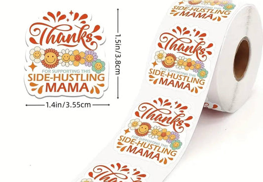 Packaging stickers qty 10