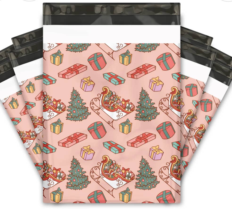 Christmas 10x13 Poly Mailer