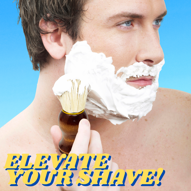 GENTS Wood Synthetic Shaving Brush 4 1/4" Height 20 mm knot