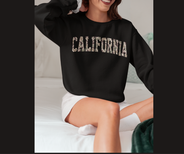 California Camo Sweatshirt