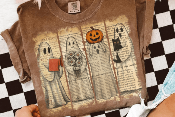 Vintage ghost paper
