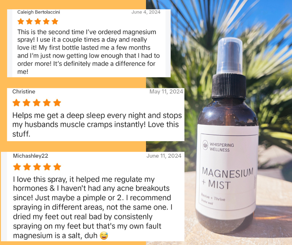 Magnesium Mist: Hormonal Balance