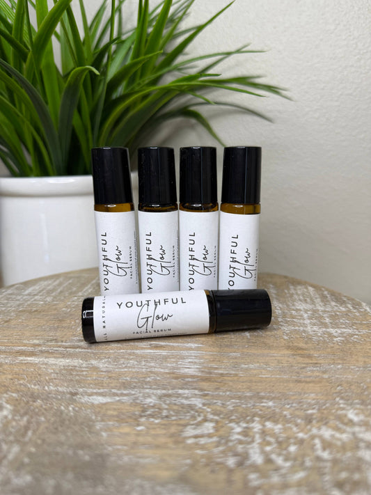 Youthful Glow Facial Serum Roller – Natural, Radiant Skin