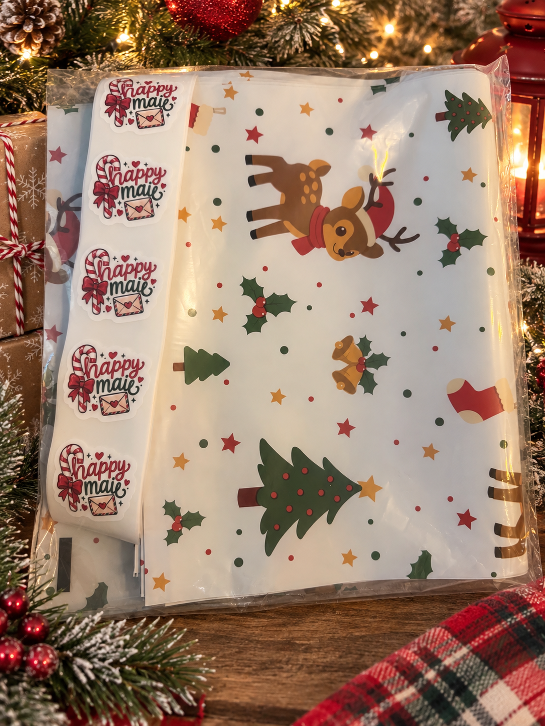 Reindeer shipping set