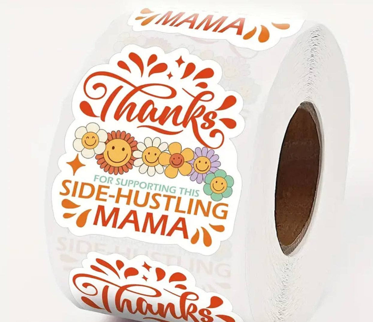 Packaging stickers qty 10
