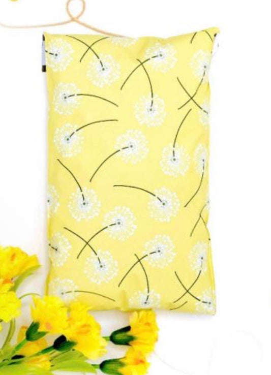 6x9 Yellow/white poly mailers