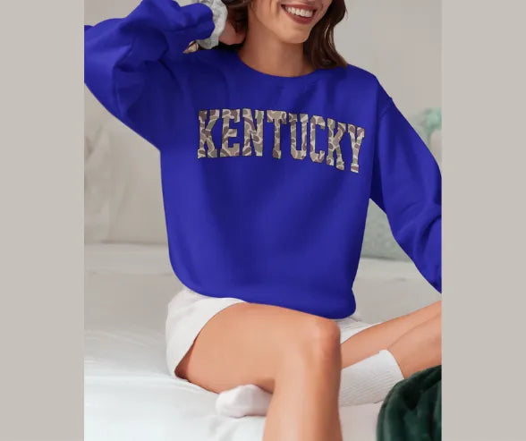 Kentucky Camo Sweatshirt
